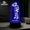 Bez Marki Lampka Nocna Led Rinkinys Statuetka Prezent Konduktor Pociąg Kolej Rinkinys RGB