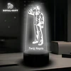 Bez Marki Lampka Nocna Led Rinkinys Statuetka Prezent Konduktor Pociąg Kolej Rinkinys RGB