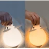 Bez Marki Lampka Nocna LED Silikownowa Dla Dzieci Do Zasypiania Przewód USB 3.2W Pelė
