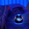 Bez Marki Lampka Nocna LED su GALAKTYKĄ 3D Kryształowa Kula Prezent dla Dziecka