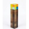 Bez Marki Lampka Nocna Minecraft Pochodnia LED 2w1 – Akumulatorowa, Zmienne Kolory
