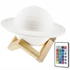 Bez Marki Lampka nocna Saturn 3D RGB Pilot