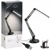 Bez Marki LAMPKA REGULOWANA Biurkowa LED USB Dla Dziecka Klips 3 Barwy 10 Trybów
