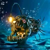 Bez Marki LANTERN Block RINKINYS MECHANINIS STEAMPUNK KŪRYBINĖS DOVANŲ PADAŠINYS