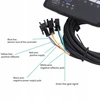 Bez Marki LCD EKRANAS VALDYMO PULTAS 24V ELEKTRINIAM DVIRAČIUI