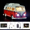Bez Marki LED APŠVIETIMO RINKINYS COMPERA T1 10220 BLOKŲ ŠVIESOS USB 5V