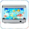 Bez Marki LED AQUARIUM NAKTINIS LEMPAS su apšviesta žuvele, DOVANA VAIKAMS