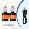 Bez Marki LED indikatoriai motoroleriams - 2 vnt, USB, 3 režimai, atsparūs vandeniui