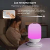 Bez Marki LED naktinė lemputė su baltojo triukšmo funkcija miegui palengvinti, laikmačiu ir nuotolinio valdymo pulteliu — gamtos garsų projektorius, vaikų kambario šviestuvas, balto triukšmo generatorius, išmanus miegamojo apšvietimas