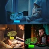 Bez Marki Led Rgb naktinė lemputė "šiukšliavežė" su laikmačiu ir pulteliu