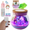 Bez Marki LED TERARIUM LAMP UNICORN KŪRYBINIS DOVANŲ RINKINYS, MICROLANDSCAPE