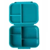 Bez Marki LEKKABOX CLASSIC mini lunchbox su przegródkami, Petrol
