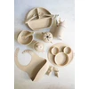 Bez Marki Lėkštė su siurbtuku + stalo įrankiai PREMIUM QUALITY MEDICAL SILICONE LFGB MYROYS