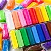 Bez Marki LENGVAS PLASTICINAS SUPER LIGHT CAY 24 SPALVŲ RINKINYS VAIKAMS