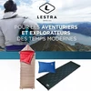 Bez Marki Lestra Sleep Diamond Light Plus pripučiama miegojimo kempingo čiužinys 183x51x5cm juodas