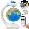 Bez Marki LEVITATING GLOBUS INTERAKTYVI APŠVIETTA LED MAP BLUETOOTH LEMPA