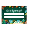 Bez Marki LISTA DYŻURNYCH A4