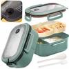 Bez Marki Lunch Box Śniadaniówka na Jedzenie Posiłki Obiad do Pracy Szkoły 1200ml