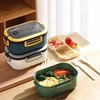 Bez Marki Lunch Box Śniadaniówka na Jedzenie Posiłki Obiad do Pracy Szkoły 1200ml