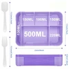 Bez Marki LUNCH BOX ŚNIADANIÓWKA POJEMNIK BOX BENTO 1330ml Z PRZEGRÓDKAMI SOS