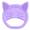 Buff Bez Marki LUU KIDS sensoriniai dantukai vaikams ir kūdikiams THE CAT PURPLE 4 m+