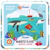 Bez Marki MAGNETINĖ KNYGA DĖLĖSĖ MONTESSORI VANDENYNO GYVŪNŲ MOKYMOSI