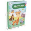 Dėlionė Bez Marki MAGNETINĖS KNYGOS DĖLĖS MONTESSORI GYVŪNŲ RINKINYS