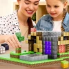 Bez Marki Magnetinės statybinės plytos Pixels Cubes Blocks 300vnt didelis rinkinys