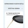 Bez Marki Magnetiniai 2in1 akiniai: korekciniai su skaidriais lęšiais ir poliarizuoti saulės akiniai