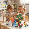 Bez Marki MAGNETINIAI BLOKAI 3D PIKSELIŲ KUBAI 150 EL. FIGURĖLIŲ DOVANŲ DĖŽUTĖ
