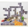 Bez Marki MAGNETINIAI BLOKAI MINECRAFT KUBŲ RINKINYS 200 ELEMENTŲ. +10 3D VAIKŲ FIGŪRŲ