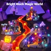 Bez Marki MAGNETINIAI BLOKAI MINŲ AMATŲ STATYBINIAI BLOKAI LOGINIAI ŽAISLAI 100 Vnt.