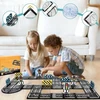Bez Marki MAGNETINIAI BLOKAI ROAD CITY 52 ELEMENTS UGDYMO TAKAS VAIKAMS