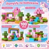 Bez Marki Magnetiniai blokeliai 100 vnt vienaragių 3D kubeliai vaikams nuo 3 metų