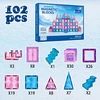 Bez Marki Magnetiniai konstrukciniai blokai 102 vienetų deimantų pilies rinkinys vaikams nuo 3 metų