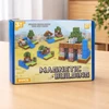 Bez Marki Magnetinių blokelių žaislų rinkinys vaikams Linksmas pasaulio kūrimo žaidimas