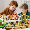 Bez Marki Magnetinių plytų rinkinys iš 100 vienetų plytų, kaladėlių, kubelių + 1 figūrėlė