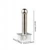 Bez Marki Manual Meat Tenderizer Kieto jautienos kepsnio plaktukas restoranams 28 Pins