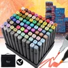 Bez Marki MARKERY AKRYLOWE 80PCS TRWAŁA KOŃCÓWKA ODPORNA NA ZUŻYCIE BEZ SPLĄTANIA