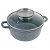 Bez Marki MARMURINIS PUODAS 16cm INDUKCINIS 1,3l 7071