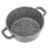 Bez Marki Marmurinis puodas 3,3l, 22cm, su dangčiu, aromatinis dozatorius, orkaitė, indukcija