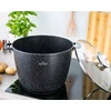 Bez Marki Marmurinis puodas ZILNER ZL-7009 6,2L 24cm su dangteliu indukcinėmis dujomis