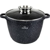 Bez Marki Marmurinis puodas ZILNER ZL-7009 6,2L 24cm su dangteliu indukcinėmis dujomis