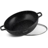 Bez Marki Marmurinis wok puodas, 28 cm, 3,3L