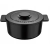Bez Marki MasterPro Eternal emaliuotas KETAUS PUODAS 21 cm 3,0 L Juodas su defektu