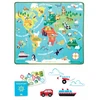 Bez Marki Mata Dywan Dookoła Świata Edukacyjna Žemėlapis 15194 Zwierzęta Melissa&Doug