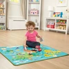 Bez Marki Mata Dywan Dookoła Świata Edukacyjna Žemėlapis 15194 Zwierzęta Melissa&Doug