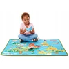 Bez Marki Mata Dywan Dookoła Świata Edukacyjna Žemėlapis 15194 Zwierzęta Melissa&Doug