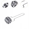Bez Marki Meat Tenderizer Cuber Tenderizer Volelis Sunkus nerūdijančio plieno sriegio laikiklis