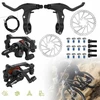 Bez Marki MECHANINIAI DVIRAČIO DISKINIAI STABDŽIAI PRIEKIS IR GALIS 160mm SU VARŽTAIS IR TRONU